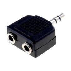 AC-012 розгалужувач Jack 3,5мм гніздо/Jack 3,5мм вилка стерео