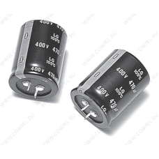 100uF 400V LG 25x30mm ECAP 100/400V 2530 105C LG Yageo електролітичний конденсатор
