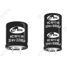 2200uF 100V HC 30x30mm ECAP 2200/100V 3030 HC Samwha електролітичний конденсатор