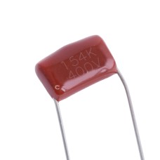 MER 150nF 400V K/-10%, P , 15mm, 8x14x18mm MER154K2GB-Hitano конденсатор плівковий
