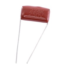 MER 220nF 250V K/-10%, P,15mm; 7x13x18mm MER224K2EB-Hitano конденсатор плівковий