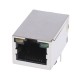 Розетка RJ45 з трансформатором і світлодіодами (RJ45-TRAFO-LT) Amphenol
