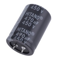Електролітичний конденсатор 470uF 450V EHP 35x50mm (EHP471M2WBA-Hitano