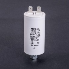12uF 450VAC, ±10% O35 x 65мм гвинт М8, I15KV612K-B конденсатор пусковий