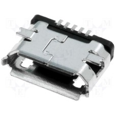 Micro USB тип B гніздо, 5-контактів, SMD-монтаж ESB228110100Z