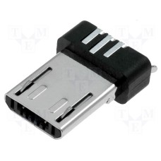 Micro USB тип B вилка, 5-контактів, SMD-монтаж ESB22B112101Z