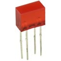 Светодиод 8x5mm прямоугольный красный 625nm, 120 ° L-835,2IDT Kingbright