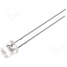 Світлодіод ультрафіолетовий 5mm, GNL-5013PVC G-Nor