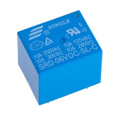 Реле SRD-06VDC-SL-C 5 pins Songle
