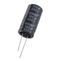 Електролітичний конденсатор 100uF 400V EHR 18x36mm (EHR101M2GB-Hitano)