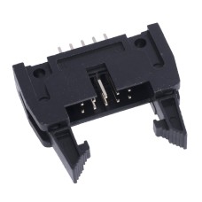 AWP-10P SCM-10 with lock on PCB, 2,54mm