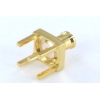 MCX-вилка на плату (X-006 TGG) (MCX-P) (ВЧ-разъём) Cosmtec