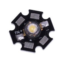 Світлодіод 5W, білий теплий HPB8b-49K5YWB/PCB Huey Jann