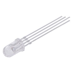 Світлодіод 5мм RGB 628/525нм, 25 ° GNL-5013RGBC-TL-A загальний анод