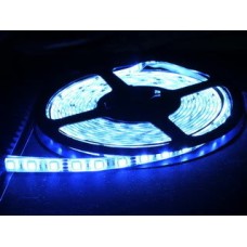 5050 60LED / m DC12V Naked-IP33 5m синій, біла підкладка HH-SB60F010W12-5050 Wisva 14.4Вт / м