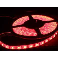 5050 60LED / m DC12V IP65 5M червоний, біла підкладка HH-SR60F110W12-5050 Wisva 14.4Вт / м