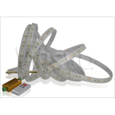 HH-SW120F110W12-ADJ Wisva регул.температура белого, 120led3528/м12В, 9.6Вт/м, IP65, біла підкладка, 5м/катушка