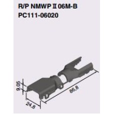 R / P NMWP II 06M-B Pn. PC111-06020 Clamp corrugations for the fork, Furukawa