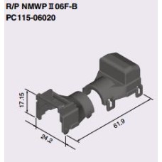 R / P NMWP II 06F-B Pn. PC115-06020 Clamp corrugations for the sockets, Furukawa
