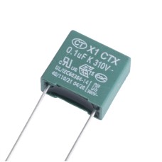 CTXclass X1 100nF 310VAC K/-10% P,10mm, 13x12x6mm CTX104K310S0P10-Hitano