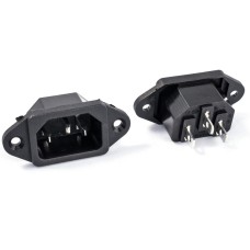 KLS1-AS-301 АС IEC 60320 C14 M "тато" розетка живлення AC