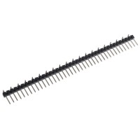 PLS-40SMT (KLS1-207-1-40-T1) (штыри на плату, 1х40, SMT, 2,54мм)