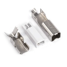 Вилка USBB-SP KLS1-184 Usb B type male cable solder