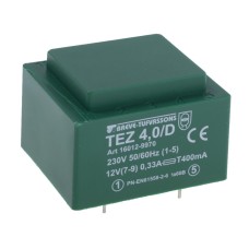 Трансформатор залитий 4VA, 12 V, TEZ4/D230/12V BREVE TUFVASSONS
