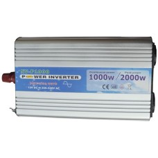 Інвертор NV-P 1000Вт 12В-220В, Чиста синусоїда