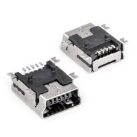 Гніздо Mini USB,M-1J SMD (KLS1-229-5FB-B)