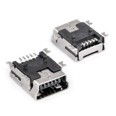 Гніздо Mini USB/M-1J SMD KLS1-229-5FB-B
