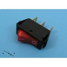 Перемикач SWR-791 Green 6A 250V з підсвічуванням