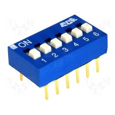 EDG106S DIP switches 6 pol