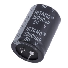 22000uF 50V ELP 35x50mm ELP223M50BA-Hitano електролітичний конденсатор