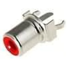 Гніздо RCA червоне на плату CC-133R