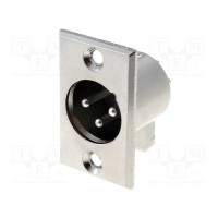 Гнездо XLR 3-пин (XLR-3W-C)