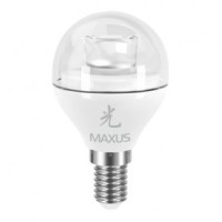 1-LED-431 Лампа светодиодная, Е14, 4 Вт (теплый белый 3000К) MAXUS