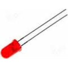 Світлодіод 5мм червоний 660нм, 30 ° L-7113SRD-5V Kingbright