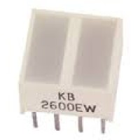 Светодиодная панель 9,94x9.94mm красный 625nm (KB-2600EW Kingbright)