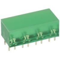 Светодиодный блок 10x22mm зеленый 568nm, 120 ° (L-895,8GDT Kingbright)