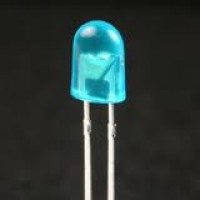 Светодиод овальный 5,2x3.8mm голубой 467nm, 100° (L-5603PBDL Kingbright)