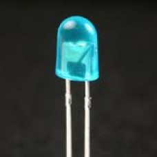 Світлодіод овальний 5,2 х3,8мм блакитний 467нм, 100° L-5603PBDL Kingbright