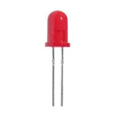 Світлодіод 5мм червоний 625нм, 60° L-53ID-5V Kingbright