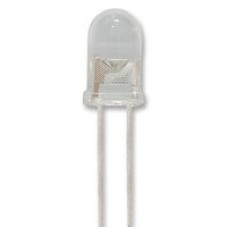Світлодіод 5мм жовтий 590нм, 20° L-7113SYC Kingbright