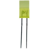 Світлодіод 5x2.8mm жовтий 590nm, 30 ° (L-1053YDT Kingbright)