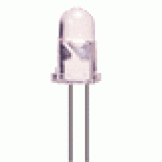 Світлодіод 5мм червоний 630нм, 50 ° L-1633SURC-E Kingbright