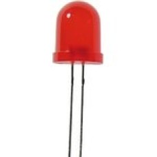 Світлодіод 10мм червоний 625нм миготливий, 60 ° L-816BID Kingbright