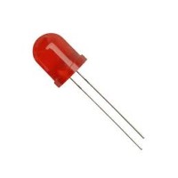 Светодиод 10mm красный 660nm, 40 ° (L-813SRC-C Kingbright)