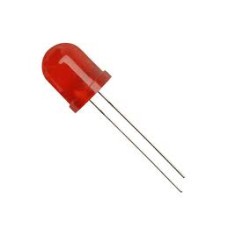 Світлодіод 10мм червоний 660нм, 40 ° L-813SRC-C Kingbright