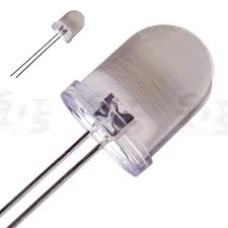 Світлодіод 10мм червоний 660нм, 40° L-813SRC-E Kingbright